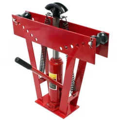 Wiltec Rohrbiegemaschine hydraulisch 12 t, Biegewinkel bis 90°, Rohrbiegegerät Rohrbieger mit 6 Presstücken 21,3-60,3 mm, Biegemaschine Rohre