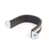 Wiltec Rohrschelle RSGU 2 Ø70mm Bandbreite 25mm Form DIN 3016 F1 EPDM mit Gummi für Rohre, vibrationsdämpfend