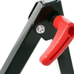 Wiltec Rollenständer bis 60 kg, Rollenbock höhenverstellbar 68-110 cm, aus Metall für Materialzuführung, Rollbock Stützbock Unterstellbock