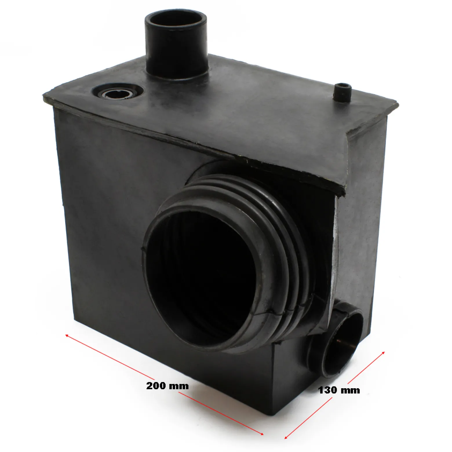 Wiltec Sammelbehälter für 3/1 Kleinhebeanlage 600 W, Ersatzteil 250 x 140 x 230 mm aus Naturkautschuk und Gummi, Ersatz für Abwasserhebeanlage