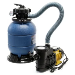 Wiltec Sandfilteranlage HZS-300 für Pools, Filteranlage, Poolfilter, Pumpe, Filterkessel mit Pumpe, Schwimmbadpumpe