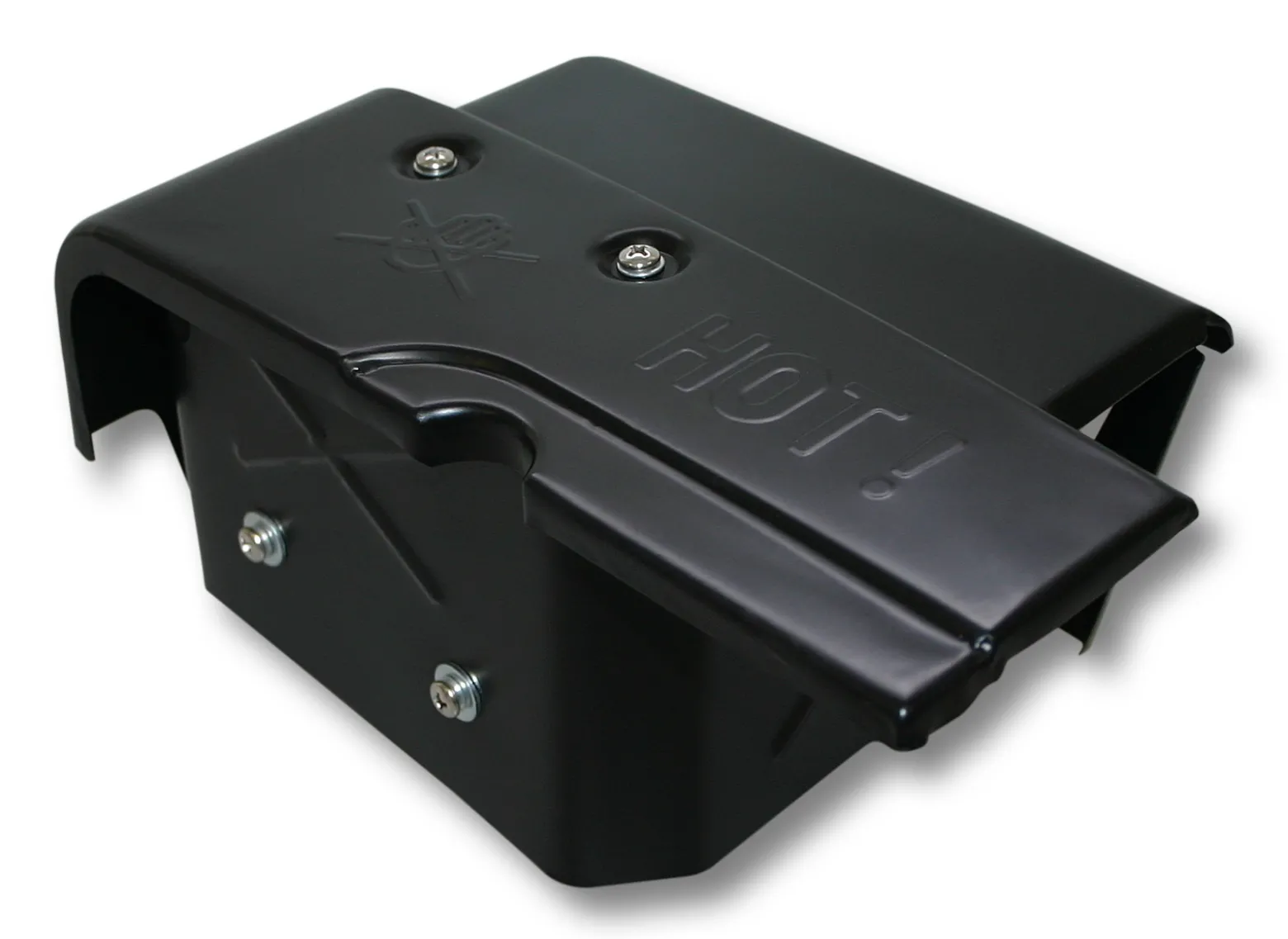 Wiltec Schalldämpfer für LIFAN 13 PS Motor – Benzinmotor Ersatzteil Silencer – Einzylinder für Kleinmaschinen & Karts, 4-Takt Motor & OHV Ventilsteuerung