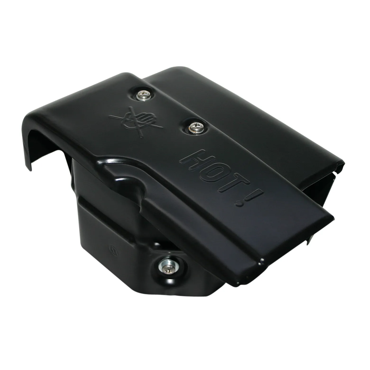 Wiltec Schalldämpfer für LIFAN 9 PS Motor – Benzinmotor Ersatzteil Silencer – Einzylinder für Kleinmaschinen & Karts, 4-Takt Motor & OHV Ventilsteuerung