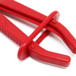 Wiltec Schlauchklemmenzange Set 6 teilig in 3 Größen für Schläuche, Klemmgrößen 160 mm, 190 mm, 260 mm, Durchmesser 12 mm (1/2