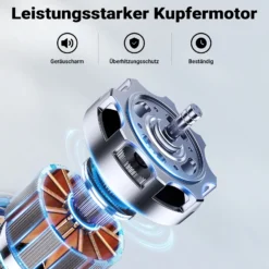 Wiltec Schmutzwasserpumpe 550W Tauchpumpe mit 16.200 l/h Fördermenge inkl. 20 m Schlauch Pumpe