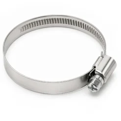 Wiltec Schneckengewindeschelle W1 12mm Bandbreite 46-70mm Spannbereich verzinkt für Schläuche flexible Schlauchschelle
