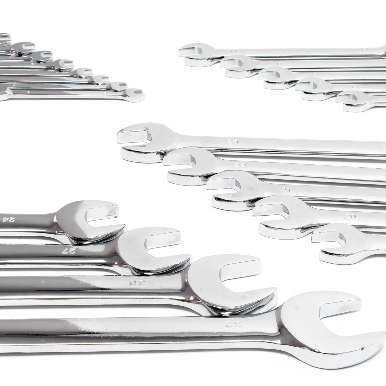 Wiltec Schraubenschlüssel Set 22-teilig Maulschlüssel 6-32mm im praktischen Koffer, Ringschlüssel, Schraubendreher Set