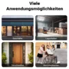 Wiltec Schwellenrampe bis 50 t, Rampe aus robustem Gummi 1130 x 240 x 25 mm, gelbe Reflexionsbänder und Schraubrillen, Auffahrrampe für Pkw, Motorrad, Rollstuhl oder Lkw