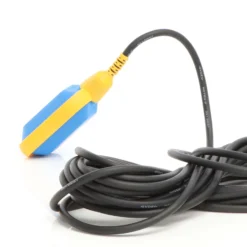 Wiltec Schwimmerschalter für Pumpen, 230VAC 16A, Pegelschalter für Tauchpumpen, Wechsler mit 5 m Kabel