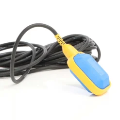 Wiltec Schwimmerschalter für Pumpen, 230VAC 16A, Pegelschalter für Tauchpumpen, Wechsler mit 10 m Kabel