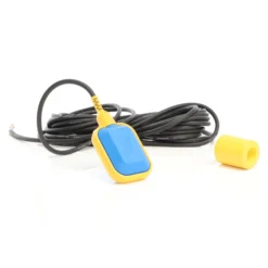 Wiltec Schwimmerschalter für Pumpen, 230VAC 16A, Pegelschalter für Tauchpumpen, Wechsler mit 10 m Kabel