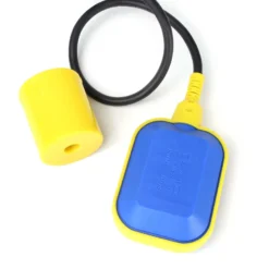 Wiltec Schwimmerschalter für Pumpen, 230VAC 16A, Pegelschalter für Tauchpumpen, Wechsler mit 2 m Kabel
