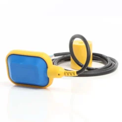 Wiltec Schwimmerschalter für Pumpen, 230VAC 16A, Pegelschalter für Tauchpumpen, Wechsler mit 2 m Kabel