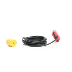 Wiltec Schwimmerschalter für Pumpen, 230VAC 16A Rund, Pegelschalter für Tauchpumpen, Wechsler mit 5 m Kabel
