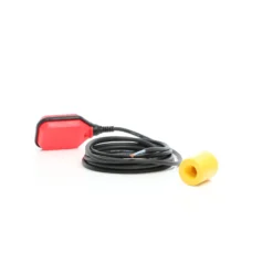 Wiltec Schwimmerschalter für Pumpen, 230VAC 16A Rund, Pegelschalter für Tauchpumpen, Wechsler mit 5 m Kabel