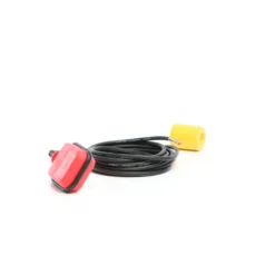 Wiltec Schwimmerschalter für Pumpen, 230VAC 16A Rund, Pegelschalter für Tauchpumpen, Wechsler mit 2 m Kabel