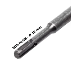 Wiltec SDS Hammer Bohrersatz 17 teilig für elektrischen Bohrhammer, Set mit Bohrern und Meißeln im Metallkoffer, Hammerbohrer Steinbohrer Betonbohrer aus CR Stahl