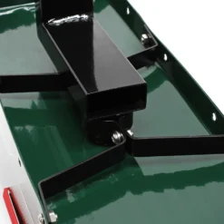 Wiltec Set US Mailbox schwarz 180 x 220 x 480 mm, amerikanischer Briefkasten mit Fahne, Standbriefkasten Stahl amerikanisches Design mit passender Wandhalterung