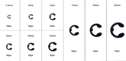 Wiltec Sicherheitsring Seegerring Set 900 teilig, 1,5-32 mm, Sprengring Sortiment in übersichtlicher Kunststoffbox, E Clips Innenringe Außenringe