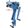 Wiltec Sickenmaschine 1,39 mm max. Materialdicke, Biegemaschine zur Blechbearbeitung, Tischklemmen Bördelmaschine, zum Blech Biegen, Sicken
