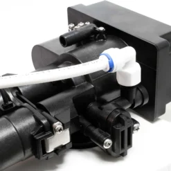 Wiltec SOFT-R1 Wasserenthärtungsanlage, Wasserentkalkung mit 500 l/h, Entkalkungsanlage mit Ionentauscher, Wasserenthärter mit 10 l Soletank