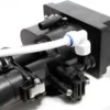 Wiltec SOFT-R2 Wasserenthärtungsanlage, Wasserentkalkung mit 2000 l/h, Entkalkungsanlage mit Ionentauscher, Wasserenthärter mit 10 l Soletank
