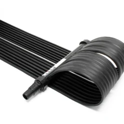 Wiltec Solar Poolheizung 605 x 80 cm aus PVC zum Anschluss an Poolpumpe, 10000 l/h, kombinierbar, Pool beheizen mit Sonnenenergie, Pool Solarheizung