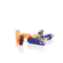 Wiltec Spanngurte 4er Set für den Autotransport, 35mm x 3,5m, 3000 daN, Zurrgurte zur Radsicherung, ideal für Autotransport