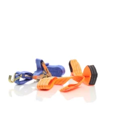 Wiltec Spanngurte 4er Set für den Autotransport, 35mm x 3,5m, 3000 daN, Zurrgurte zur Radsicherung, ideal für Autotransport