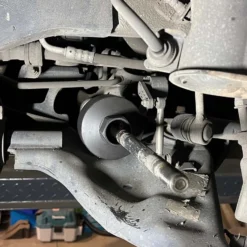 Wiltec Spurstangenwerkzeug Set mit 3 verschiedenen Größen 30-45 mm, Spurstangenschlüssel mit Aufsätzen im praktischen Koffer, Spurstangenköpfe wechseln