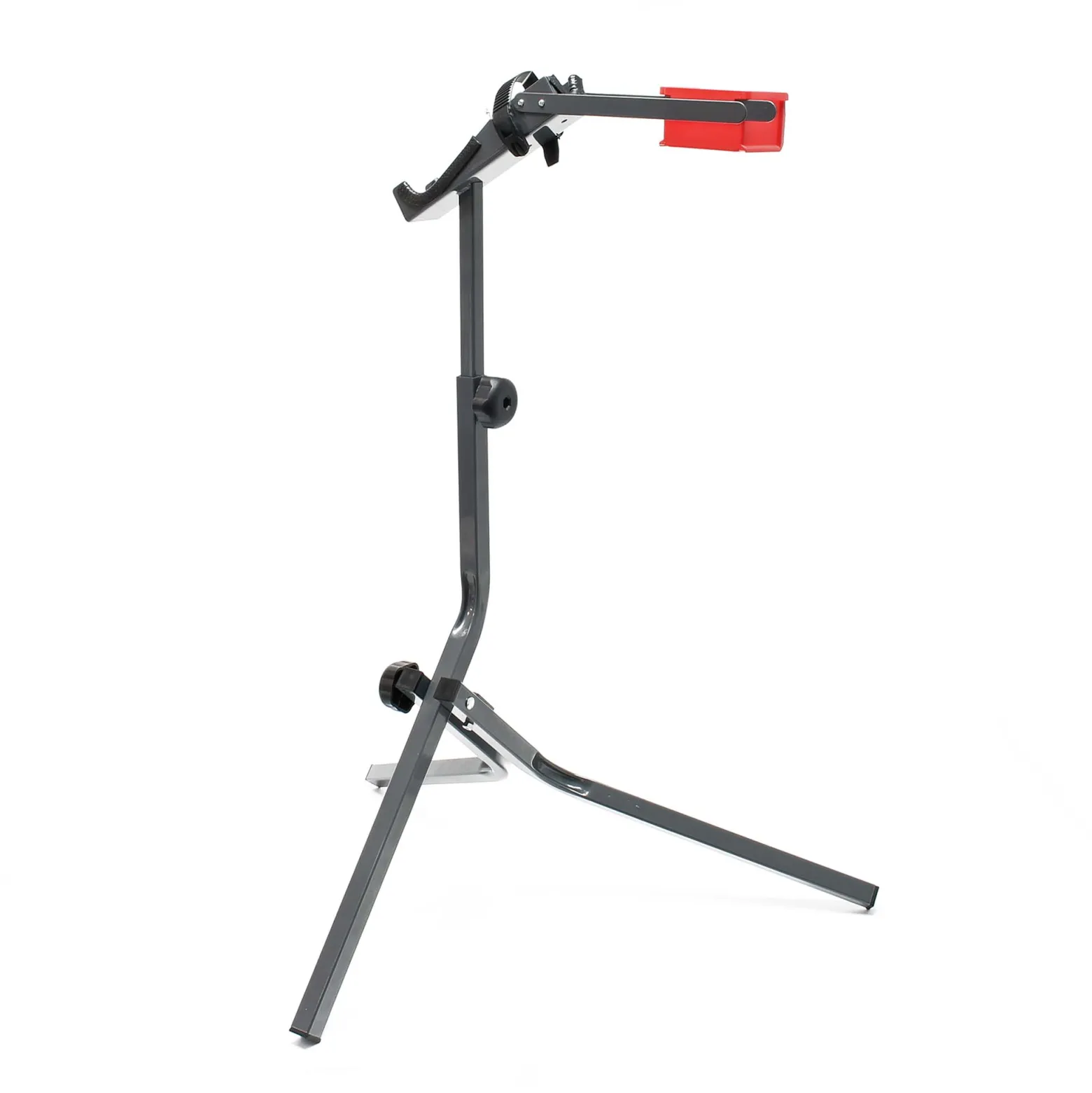 Wiltec Stahl Reparaturständer für Fahrräder bis 30 kg, Fahrrad Montageständer 95–105 cm höhenverstellbar