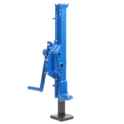 Wiltec Stahlwinde 1500 kg mit Bauhöhe 725 mm, 350 mm Hubhöhe, Robuste Zahnstangenwinde, Hubwinde mit 2 Ansätzen, Stockwinde