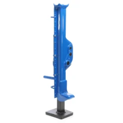 Wiltec Stahlwinde 5000 kg mit Bauhöhe 725 mm, 300 mm Hubhöhe, Robuste Zahnstangenwinde, Hubwinde mit 2 Ansätzen, Stockwinde