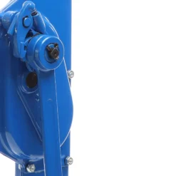 Wiltec Stahlwinde 5000 kg mit Bauhöhe 725 mm, 300 mm Hubhöhe, Robuste Zahnstangenwinde, Hubwinde mit 2 Ansätzen, Stockwinde