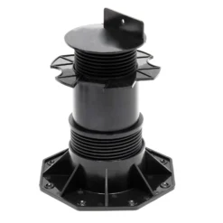 Wiltec Stelzlager für Terrassen, 2700kg, 140-210mm, höhenverstellbarer Stellfuß für Terrassendielen, Platten und Planken