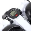Wiltec Stepper 41 x 30 x 18 cm mit Trainingscomputer, Hometrainer für Fitness für Beine & Po, Ministepper mit Trainingsbändern, Ausdauertraining