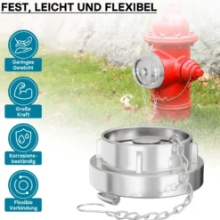 Wiltec Storz Blindkupplung C 52mm 2