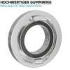 Wiltec Storz Kupplung B 75mm Festkupplung 75-B mit Innengewinde 3"X2,5" BSP aus Aluminium B Schlauchkupplung