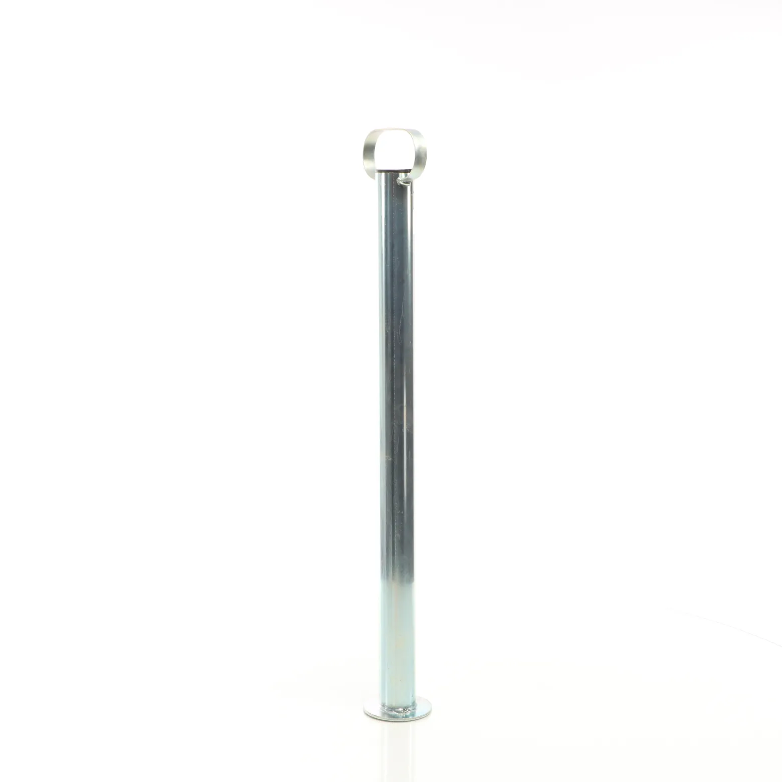 Wiltec Stützen für Anhänger 700 mm ø 48 mm Anhängerstützen mit Handgriff Abstellstützen Stützfuß