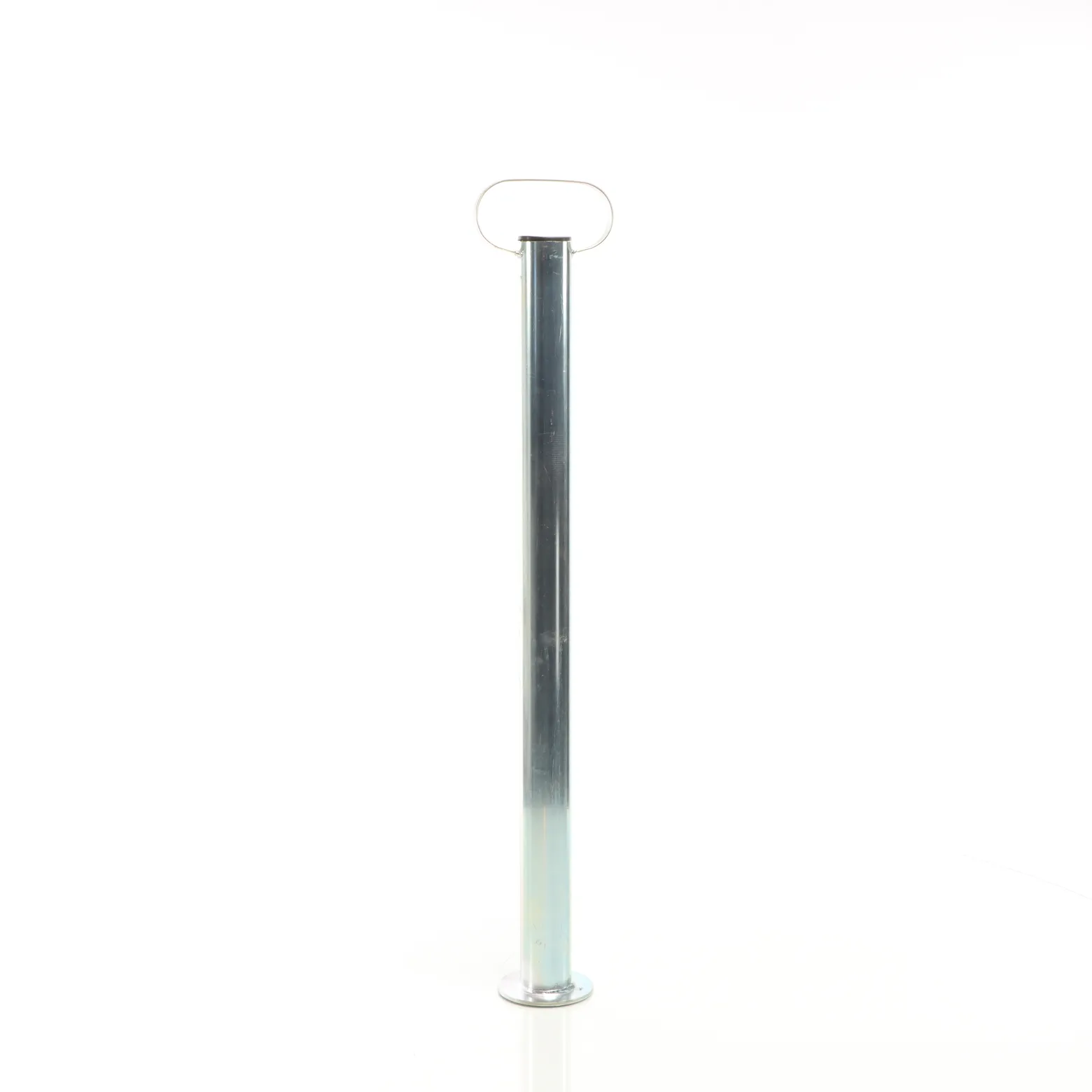Wiltec Stützen für Anhänger 700 mm ø 48 mm Anhängerstützen mit Handgriff Abstellstützen Stützfuß