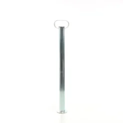 Wiltec Stützen für Anhänger 700 mm ø 48 mm Anhängerstützen mit Handgriff Abstellstützen Stützfuß