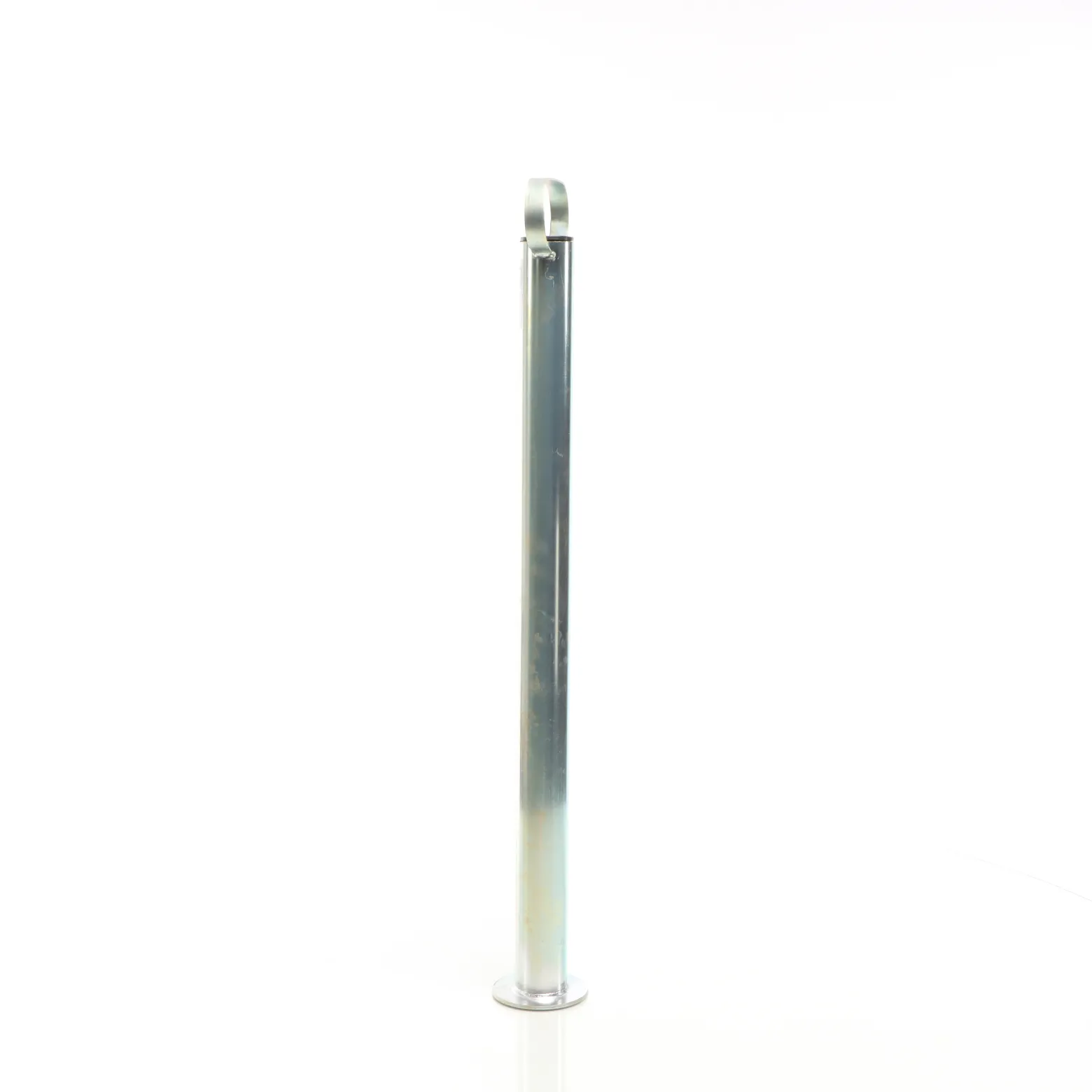 Wiltec Stützen für Anhänger 700 mm ø 48 mm Anhängerstützen mit Handgriff Abstellstützen Stützfuß