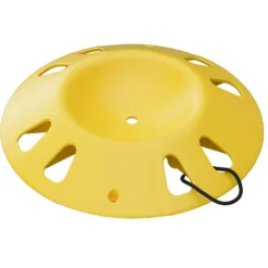 Wiltec Stützradunterlage rund 305 mm bis 1995 kg, HDPE Stützrad Halterung für Stützrad bis Ø 150 mm, Unterlegkeil Stützrad für Anhänger u. Wohnwagen