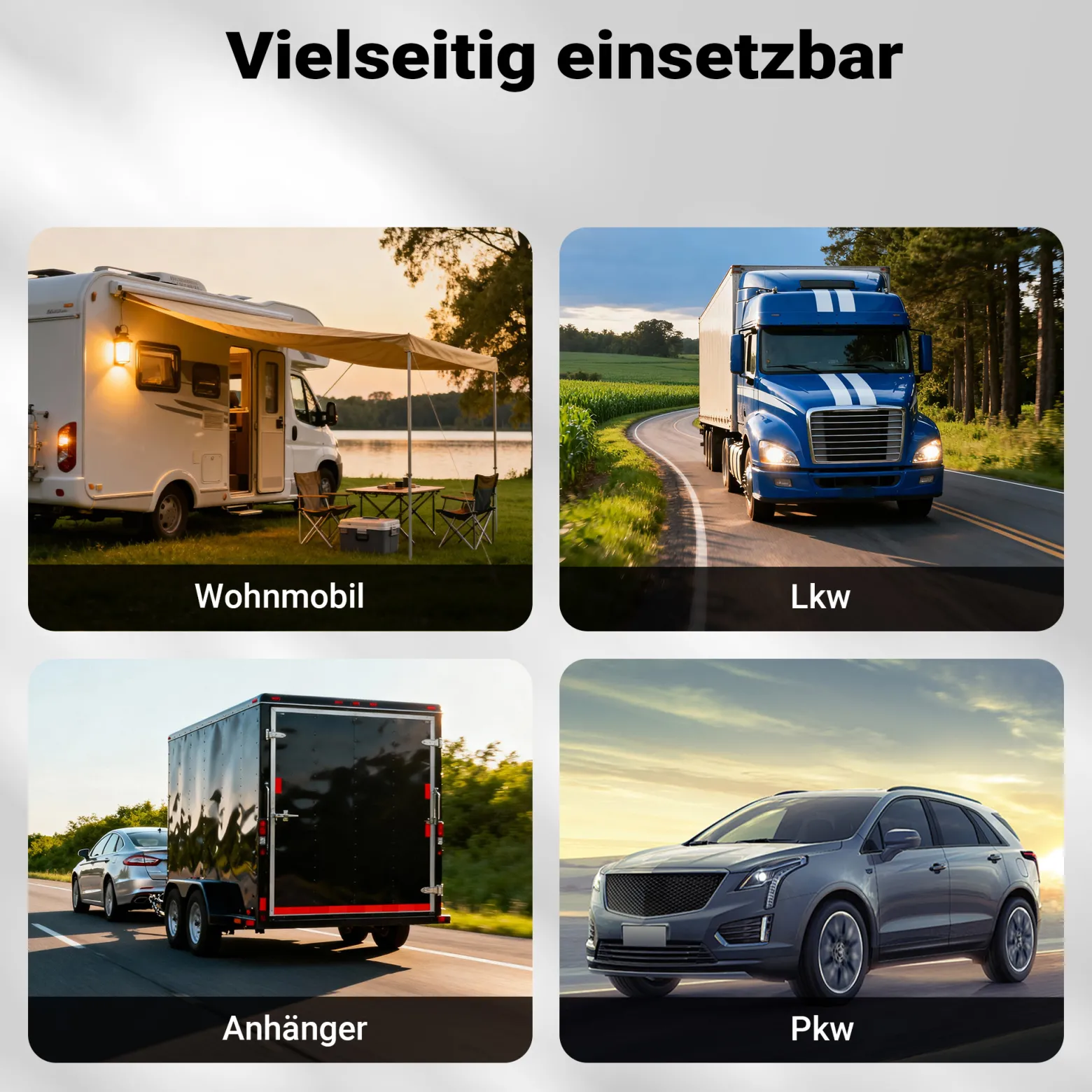 Wiltec Stufenkeile Paar 40/70/100 mm 5 t, Auffahrkeile 2er-Set mit 3 Höhenstufen, Ausgleichskeile für Wohnwagen, Wohnmobil, Camper