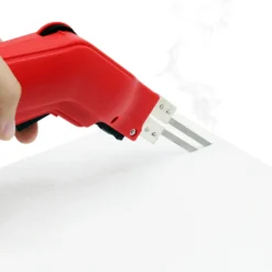 Wiltec Styroporschneider 200W, schnelles Aufheizen mit 4 Klingen 2x 200/150mm, für Styropor, Styrodur & Polystrol-Hartschaum Heißdrahtschneider bis 600°C