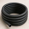 Wiltec Teichschlauch 5m Spiralschlauch 19 mm (3/4") schwarz, lichtundurchlässig, extrem biegsam, glatte Innenwand Saugschlauch Druckschlauch