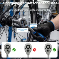 Wiltec 108-teiliger Steckschlüsselsatz Ratschenkasten mit 1/2" (12,5mm) und 1/4" (6,3 mm) Antrieb, Stecknüsse im Knarrenkasten, hochwertige Steckschlüssel für Werkstatt