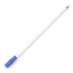 Wiltec Teleskopstange ausziehbar 129-236 cm, 26 mm Anschlussmaß, Teleskopstiel für passende Bürsten, Aufsätze, flexible Teleskop Stange