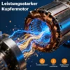 Wiltec 4" Tiefbrunnenpumpe 750 W, Wasserpumpe mit Fördermenge 6000 l/h, Tauchpumpe mit Eintauchtiefe max. 20 m und Förderhöhe max. 74 m