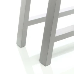 Wiltec Tischbeine 2er Set aus Stahl 70x72cm Grau in A-Form Industrial Vierkantrohr Tischkufen Tischgestell Tischuntergestell Möbelkufen
